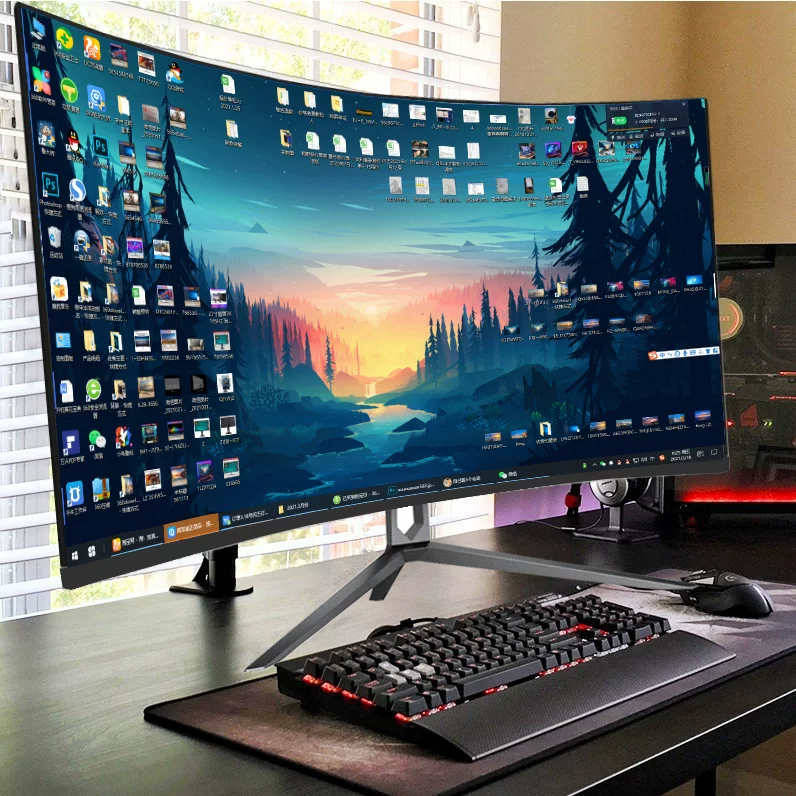 Ноутбук Asus, LCD-дисплей, экран 32 дюйма, широкий экран, 144 Гц, 165 Гц