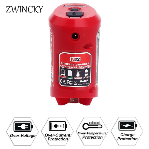 Адаптер N12 L I-ION преобразователь аккумулятора для Milwaukee M