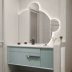 Tùy chỉnh 
            tủ phòng tắm tối giản hiện đại kết hợp tấm đá gốm tích hợp tủ gương thông minh nhà vệ sinh rửa tay chậu rửa mặt chậu rửa tủ gương nhà tắm thông minh tủ gương phòng tắm 