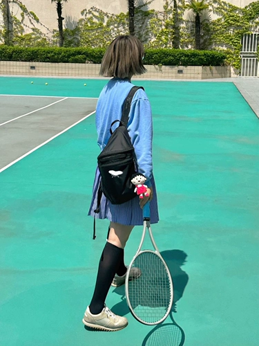 Сумка, брендовый нейлоновый вместительный и большой рюкзак, Южная Корея, коллекция 2023, с вышивкой