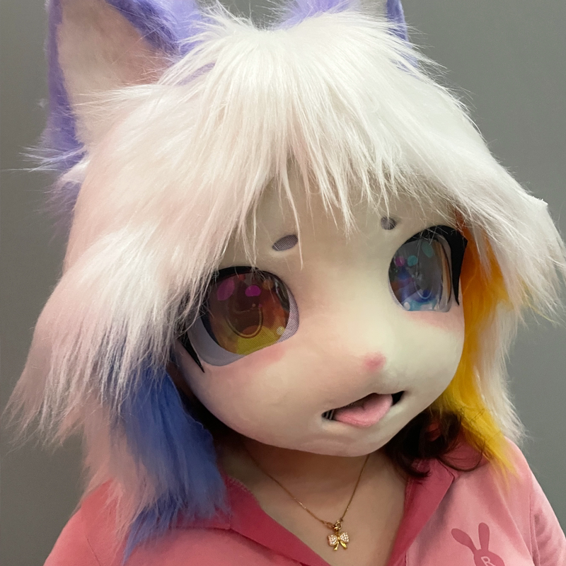 KIG Beast Cartoon Cartoon Cartoon Second Yuan Furui Control Kigurumi head case fursuit customization furry