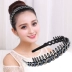 Net tóc đỏ thẻ nữ 2018 mới dễ thương headband nữ rửa mặt hoang dã cô gái tóc xoăn ban nhạc headband trưởng thành trang sức