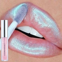 6 Colors Laser Holographic Lip Gloss Liquid Lipstick Mermaid