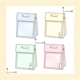 [Намерение золото было перехвачено] woooup Оригинальный дизайн Бенто окрашенный плеч