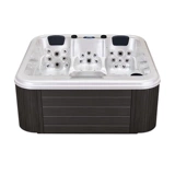 Ванная массажа на открытом воздухе, интеллектуальная постоянная температура нагрева виллы большая ванна дома горячая весенняя бассейн.