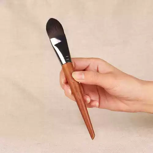 Lucky-Girls 1pcs Beauty Makeup Brushes Set Original Wood Mak