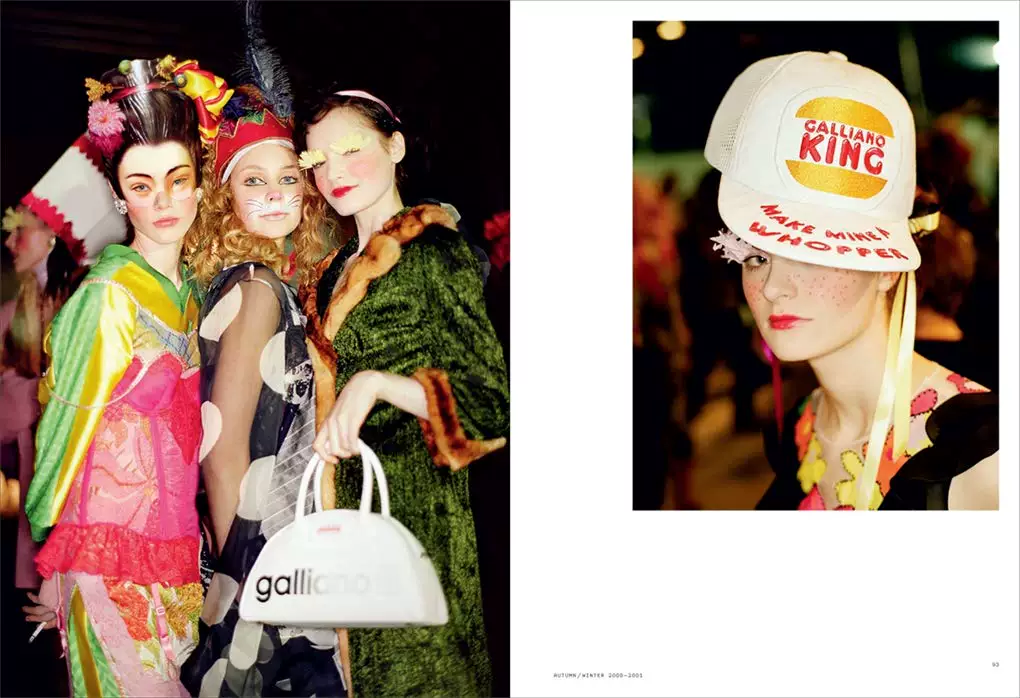 Джон Галляно (John Galliano), модная манекен-глава, фотоальбом