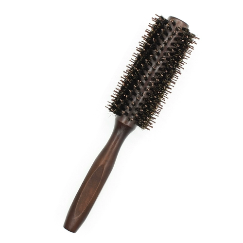 Расческа для завивки волос, щетина кабана, внутренняя пряжка, цилиндр, расческа для завивки волос, роликовая расческа для укладки волос, домашняя парикмахерская, профессиональная мужская и женская