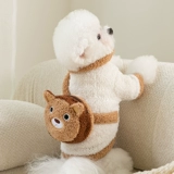 Демисезонный удерживающий тепло рюкзак, с медвежатами, осенний сезон