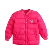 Демисезонный детский вкладыш, куртка для мальчиков, пуховик, подходит для подростков, круглый воротник, 10 лет