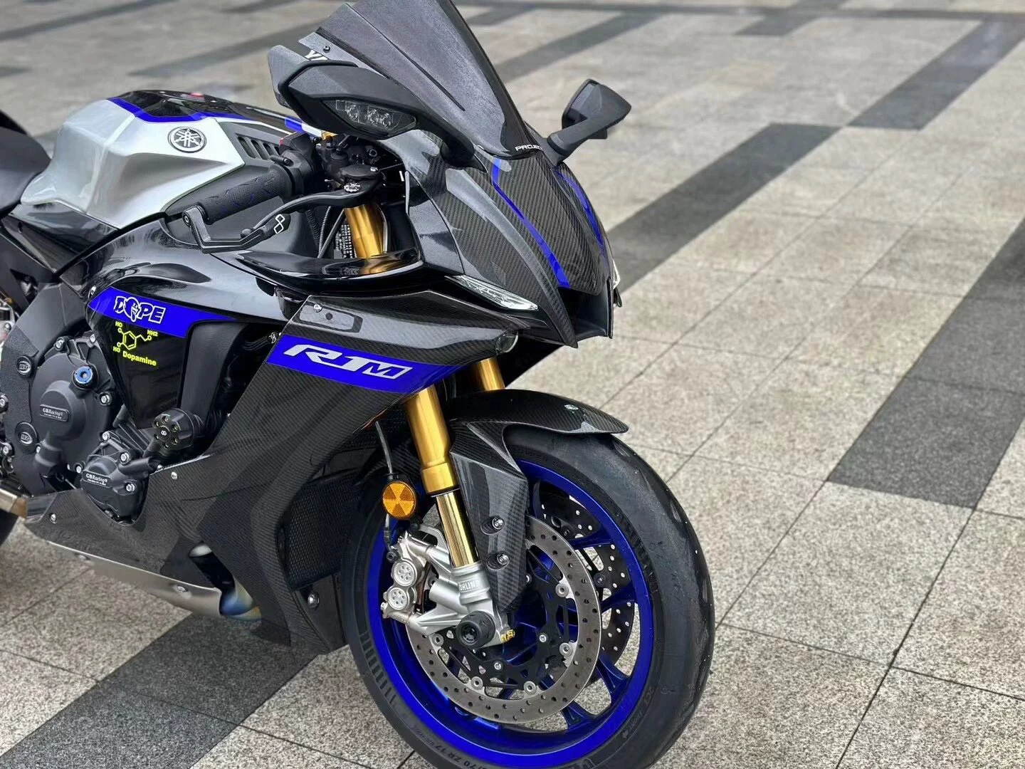 Б/у импорт Yamaha R6 подражание Саидзасаки H2 Daniel NINJA400 четырехцилиндровый водяной холод общественное обновление мотоцикл