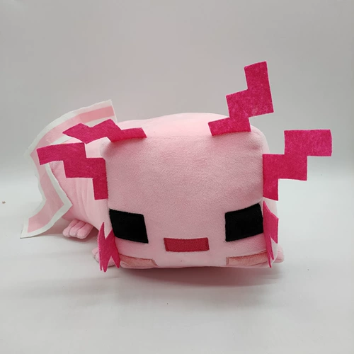 Axolotl Plush Toy Doll Подарки на Хэллоуин Молния 蝾螈 Окружающие куклы