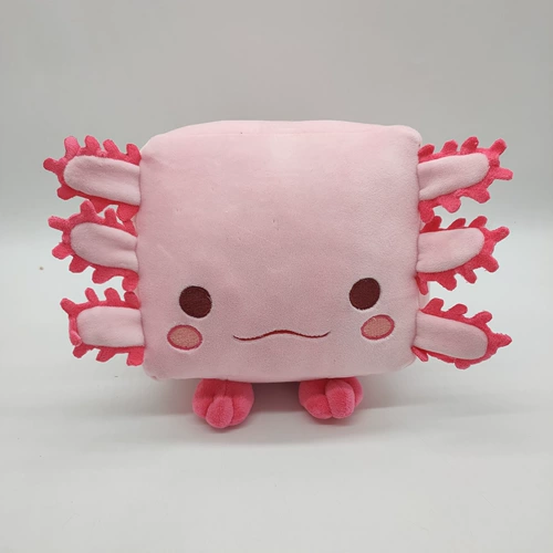 Axolotl Plush Toy Doll Подарки на Хэллоуин Молния 蝾螈 Окружающие куклы