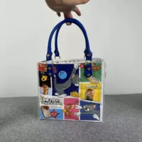 [Прозрачная сумка с разреза