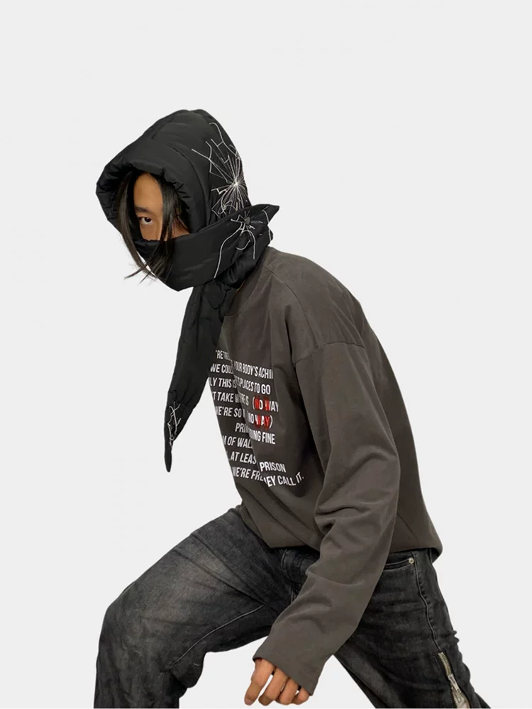 VAJAVU 23AW оригинальные хлопковые диски теплые Балакра французская шляпа уличное нишевое оформление Лей Фенг шляпа