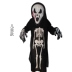 Halloween cosplay hóa trang trang phục bộ xương đồng hồ ma áo choàng người lớn trẻ em kinh dị mặt nạ