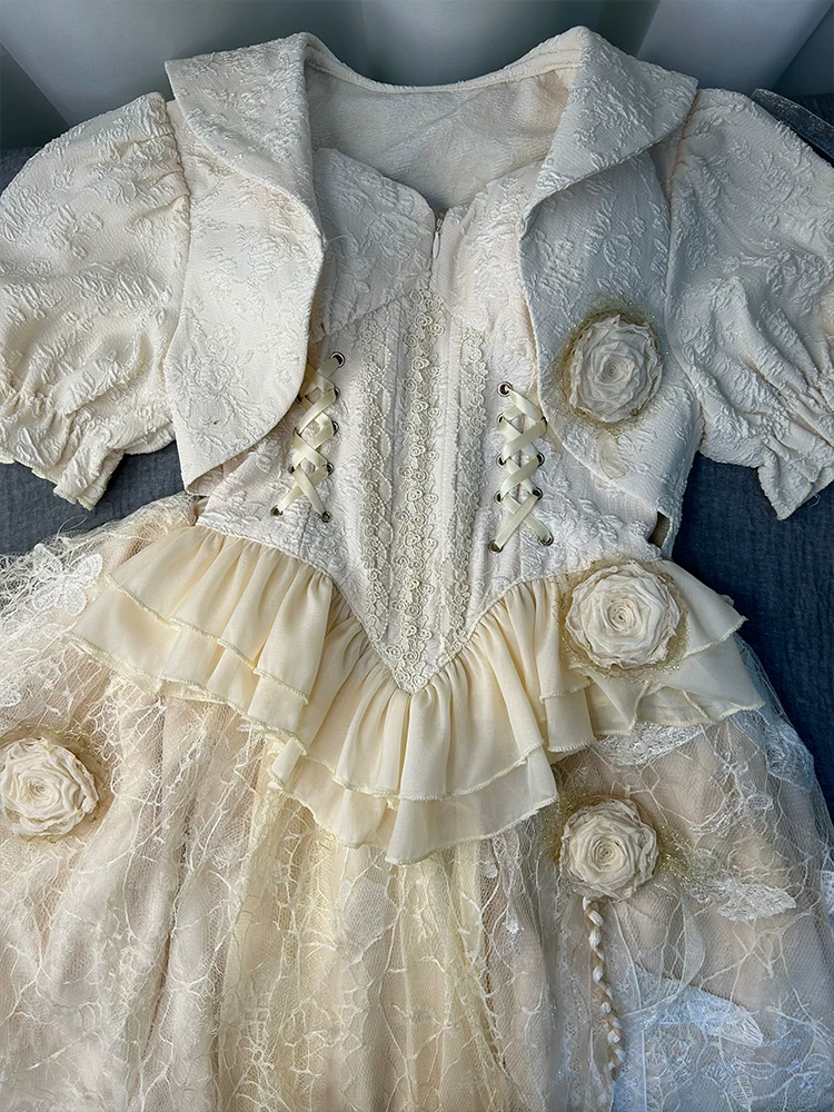 Оригинальный дизайн Tuxue Meow клетка священник готическая Лолита тёмная юбка-платье с ярджа
