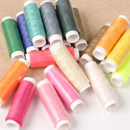 Коробка для бытовой иглы 39 Цветная швейная нить маленькая проволочная катушка инструмент инструмент мешок мешок для проводной пакет с общежил ручной шва набор иглы