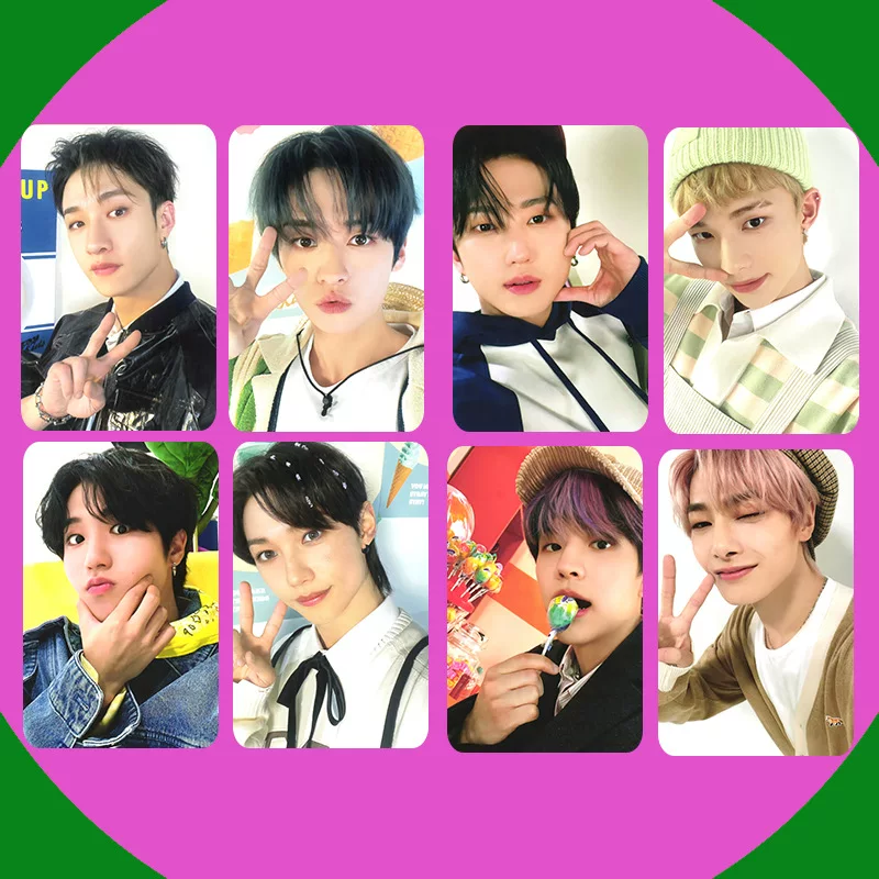 Straykids календарь 2023 карта та же SKZ мир официальный съёмочный коллекционный маленькая карта селфи Li Long