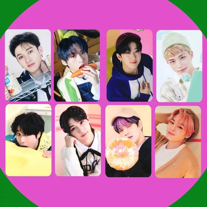 Straykids календарь 2023 карта та же SKZ мир официальный съёмочный коллекционный маленькая карта селфи Li Long
