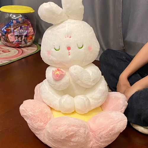 Плюшевый кролик, успокаивающая подушка, тряпичная кукла для сна для друга