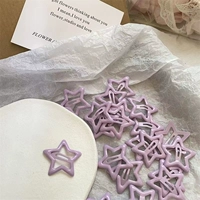 Сиреневая заколка для волос, 10 шт