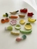 đĩa nhựa Anmu Liangpin theo phong cách Nhật Bản rau và trái cây thực phẩm tráng men màu sứ giữ đũa trang trí bàn đũa gối dĩa sứ Đồ ăn tối