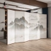 Tùy chỉnh 
            mới theo phong cách Trung Quốc màn hình gỗ chắc chắn gấp vách ngăn di động phòng khách văn phòng khách sạn phòng ngủ chặn màn hình gấp phong cảnh đơn giản Màn hình / Cửa sổ