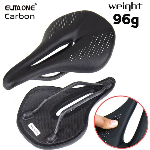 ELITA ONE Carbon Saddle MTB/Road Bike saddle Super Light Lea