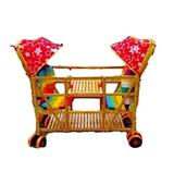 Коляска для близнецов, тележка с сидением, можно сидеть и лежать