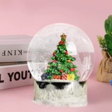 Музыкальный настольный мяч для водного поло, рождественский подарок, подарок на день рождения, со снежинками