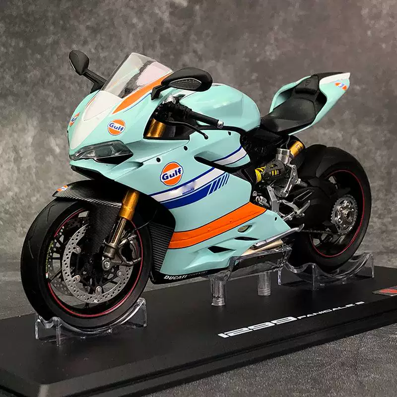 Модель автомобиля 1:12 Ducati 1299S Красные дьяволы сплав Мотоциклов коллекция swing