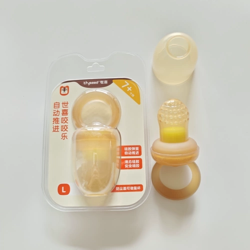 Фруктовый ниблер для младенца для прикорма, детский силикагелевый прорезыватель