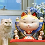 Японская окрашенная копилка, на удачу