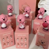 Милая розовая кукла, ручка, фигурка, оригинальная игрушка, енот, подарок на день рождения