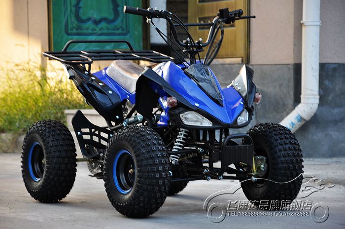 Nâng cấp dầu lạnh 125 nhỏ Mars ATV 10 inch F1 nhôm bánh xe đôi bốn bánh xe máy off-road xe dụng cụ nhôm hàng moto trẻ em