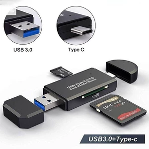 Читатель карт USB 3.0 OTG Micro USB Type C SD Читатель карты памяти