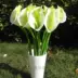 PU lớn tay-cảm giác mô phỏng calla Lily silicone calla Lily bảng hiển thị hoa hoa giả trang trí đồ trang trí Bắc Âu đám cưới hoa lan giả giả hạc asa Cây hoa trang trí
