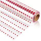 CellPhane Wrap Clear Paper Parppling Gired Roll Transparent