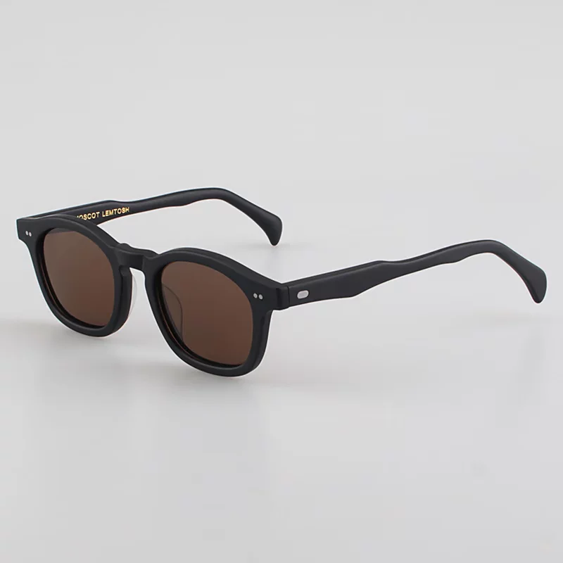 MOSCOT LEMTOSH матовые очки, чёрные ретро-очки