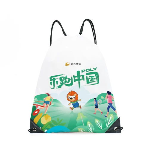 Спортивная водонепроницаемая сумка, рюкзак, на шнурках