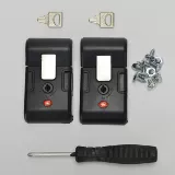 Чемодан, металлический прочный замок