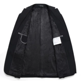 Утепленный классический костюм, зимний пиджак классического кроя для школьников, подходит для студента