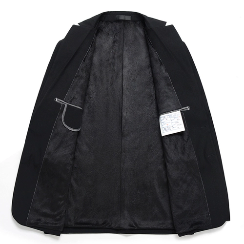 Утепленный классический костюм, зимний пиджак классического кроя для школьников, подходит для студента