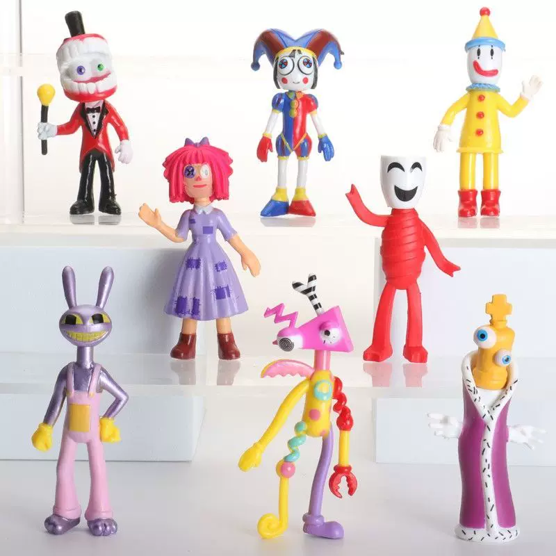 Магическая цифровая цирковая игрушка Hand Parm Nijan Jax Surrounding Surrounding Dolls