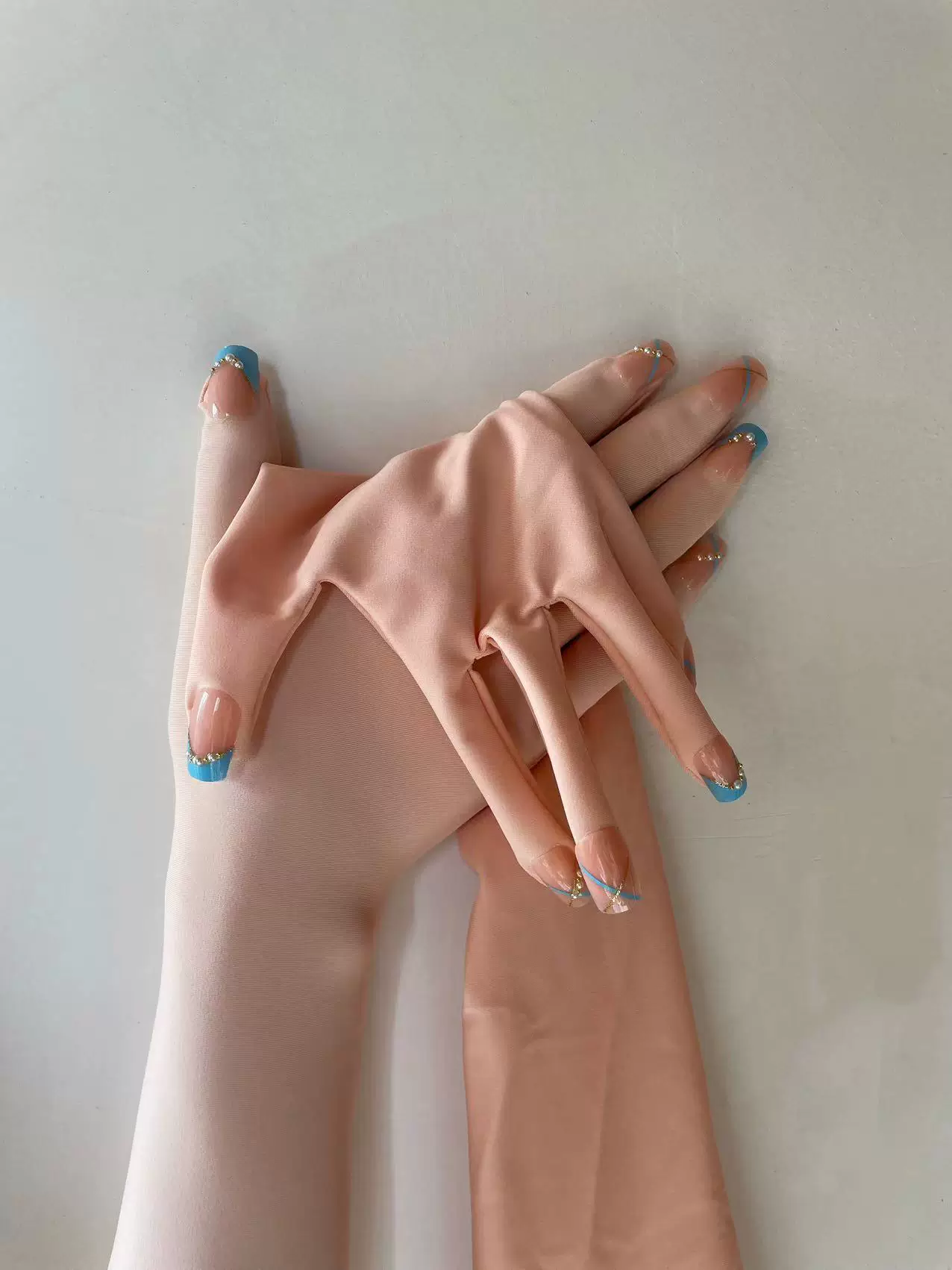 Фальшивые ногти для маникюра, перчатки, костюмный cosplay