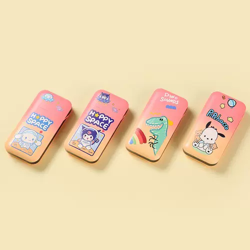 Милый мультяшный портсигар, зажигалка, универсальный портативный комплект с зарядкой для друга