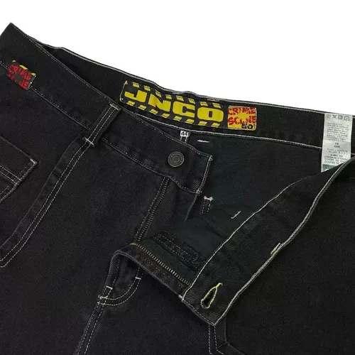 Jnco Jeans Y2K Mens Womens Harajuku Hop Hop Pocket Backgy Jea