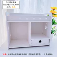 Четырехлистная кровать для гардероба