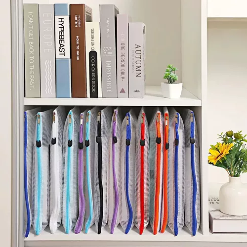 1pc WaterProf Ziif Bag A3 A4 A4 A5 Прозрачная сумка документа